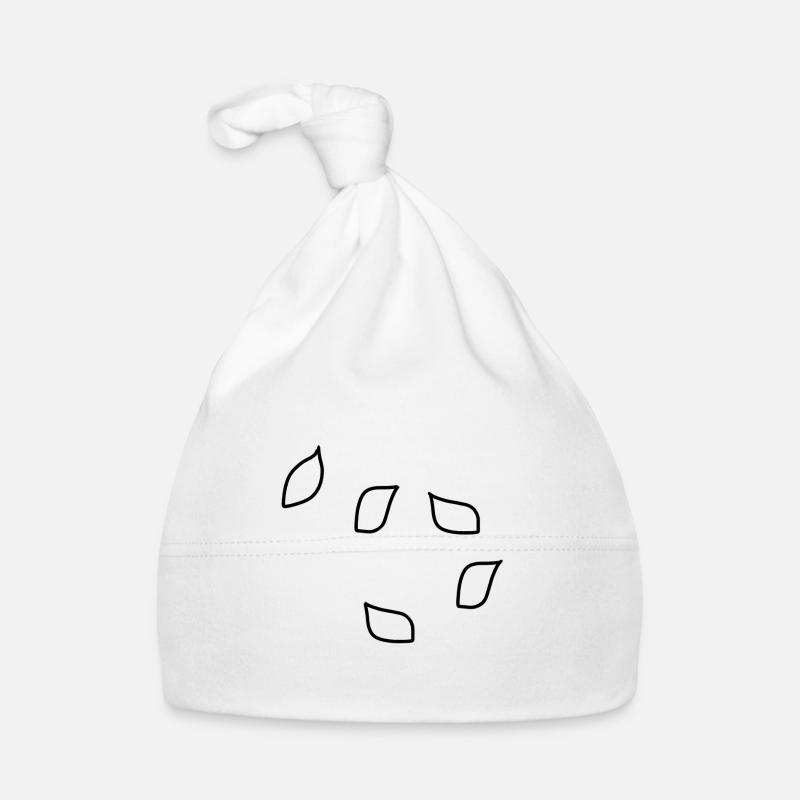 blätter blatt muster Baby Bio-Mütze