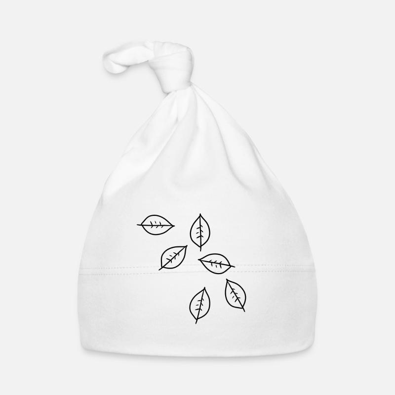 motif feuille feuilles icône forme nature Bonnet bio Bébé