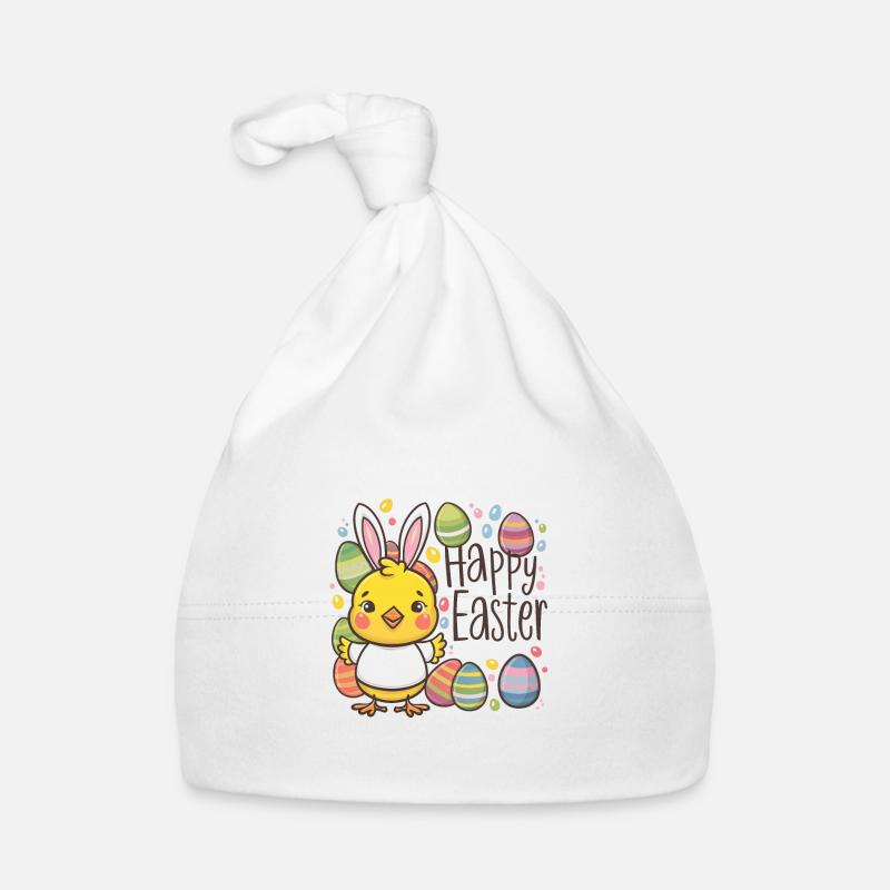 Happy Easter Organic Baby Cap