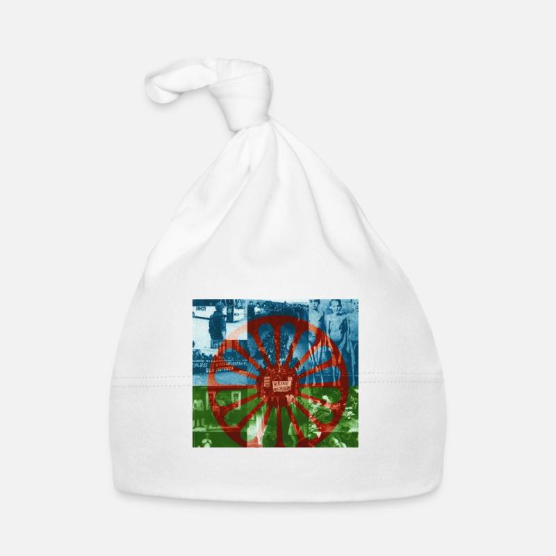 Art du drapeau de la nation rom Bonnet bio Bébé