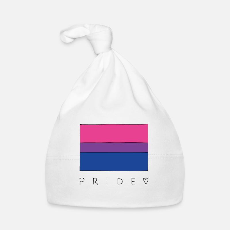 Drapeau bisexuel de la fierté Bonnet bio Bébé