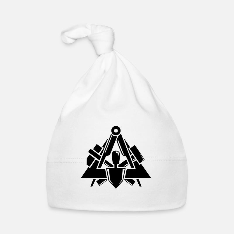 Masons guild logo Organic Baby Cap
