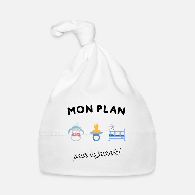 mon plan pour la journée Bonnet bio Bébé