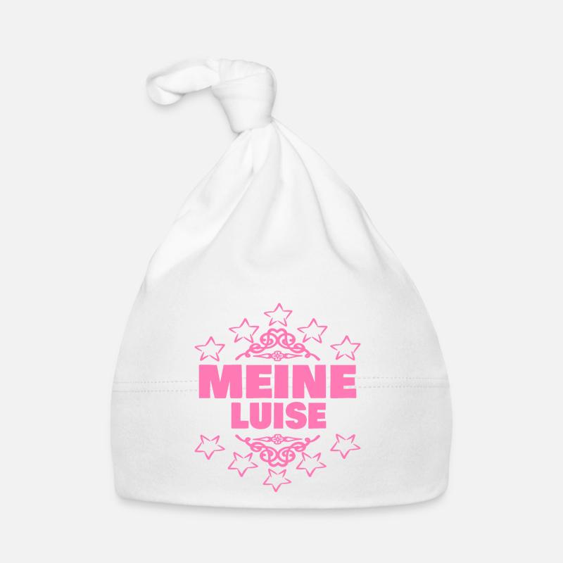 Luise als Mädchen Baby Bio-Mütze