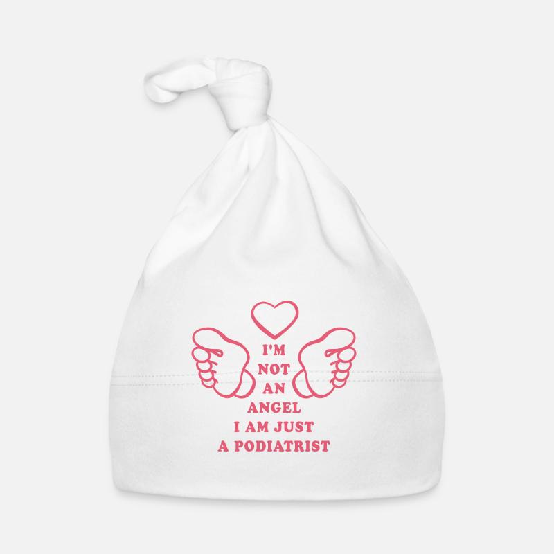 Je ne suis pas un ange, je suis juste un podologue Bonnet bio Bébé