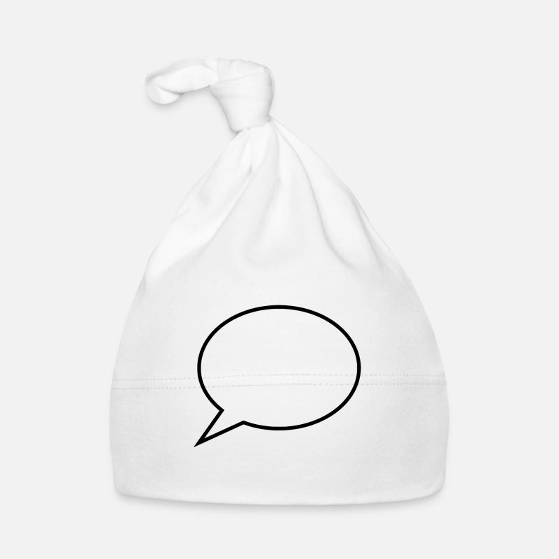 Bulle, bande dessinée, modèle, modèle Bonnet bio Bébé