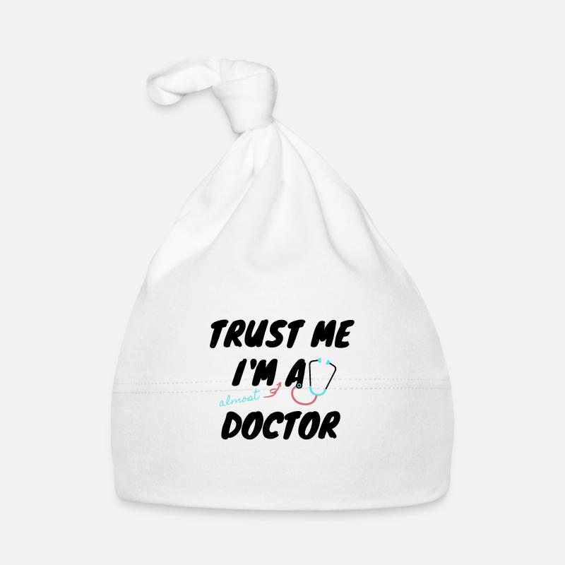 Vertrauen Sie mir, ich bin der Doktor fast lächerlich T-Shirt Baby Bio-Mütze