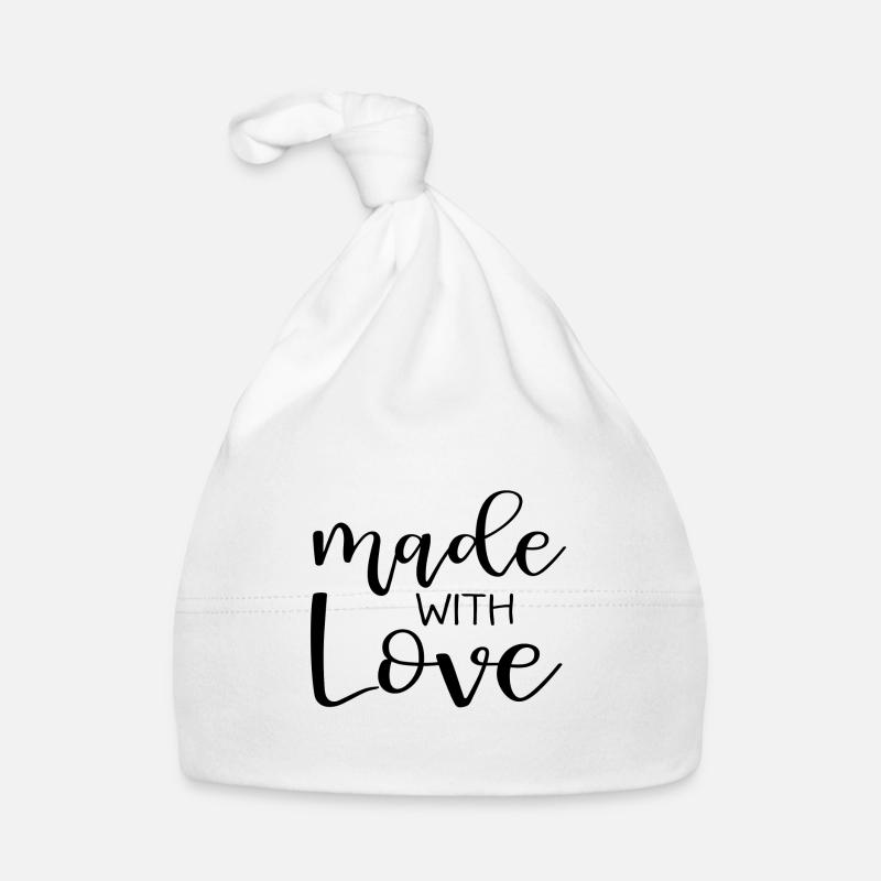 Fabriqué avec amour Bonnet bio Bébé