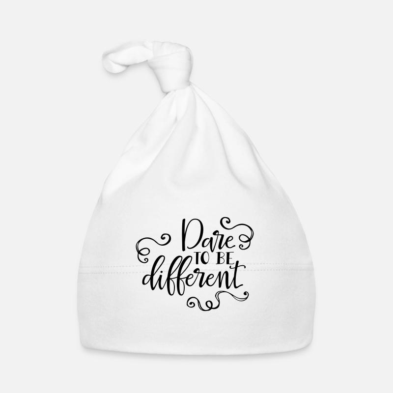Dare To Be Different SVG Cut File Baby Bio-Mütze