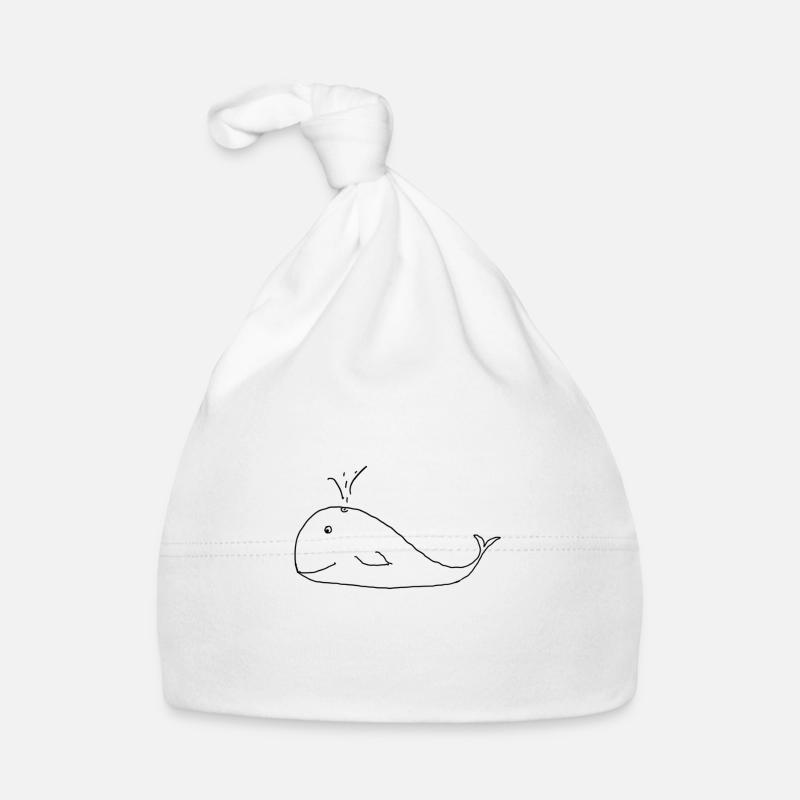 wal meer, Meer, Geschenkidee, Tier, Baby Bio-Mütze