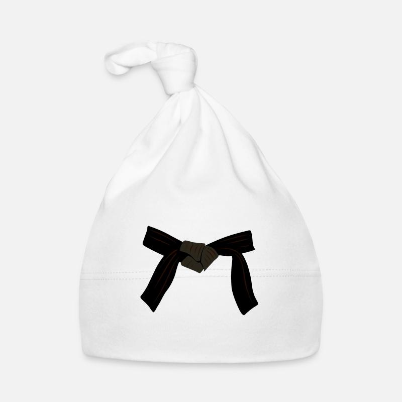 Schwarzgurt Judo Karate 204 m Baby Bio-Mütze