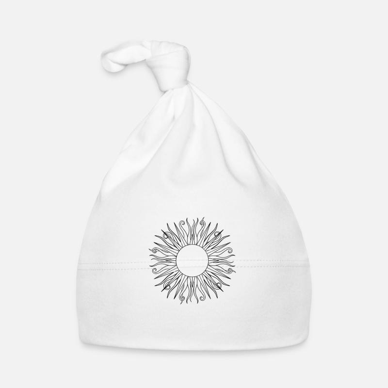 Sun hippie noir Bonnet bio Bébé