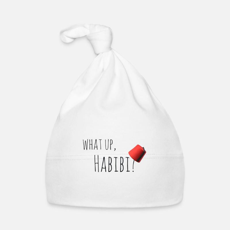 What up, habibi? Organic Baby Cap