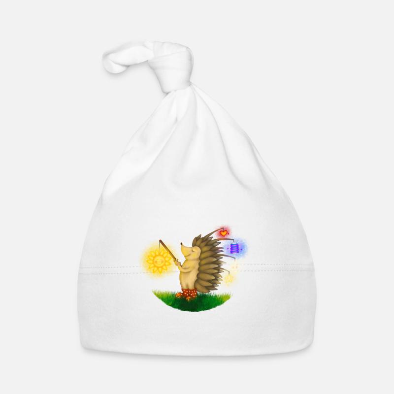 Hedgehog Lantern Saint Martin Organic Baby Cap