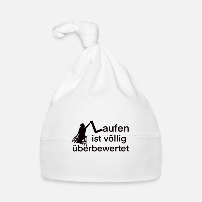 Überbewertet - Baby Bio-Mütze - Weiß