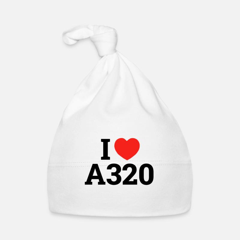 J'adore l'A320 Bonnet bio Bébé