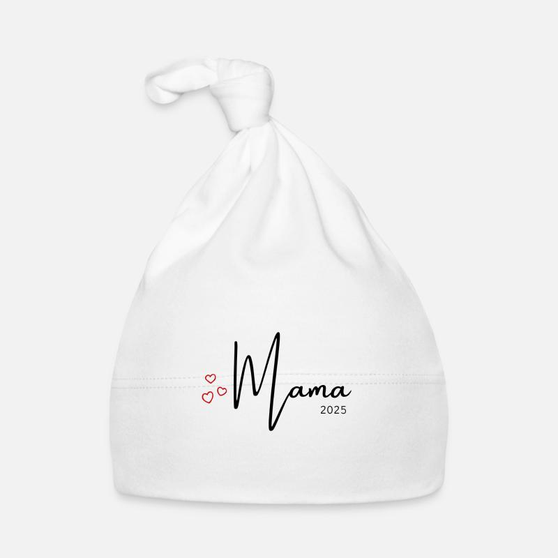 Mama 2025 Baby Bio-Mütze
