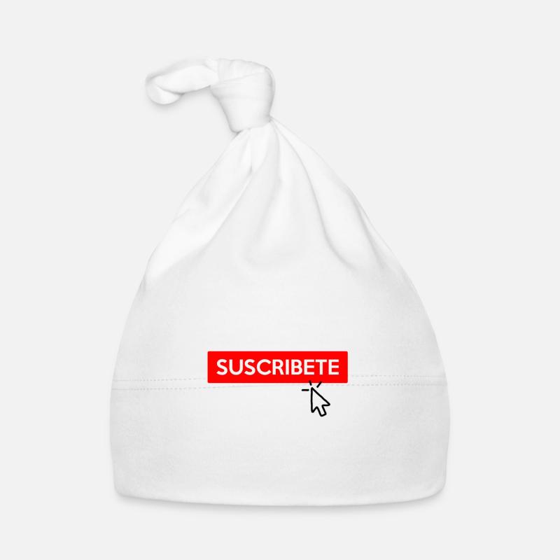 souscrire - Bonnet bio Bébé - blanc