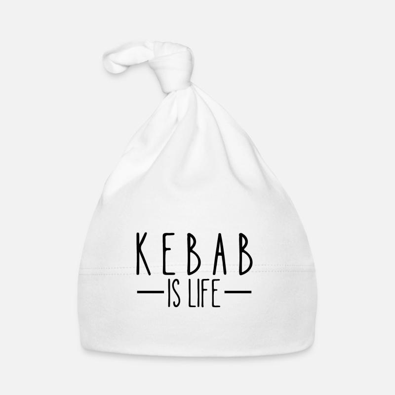Kebab is life Organic Baby Cap