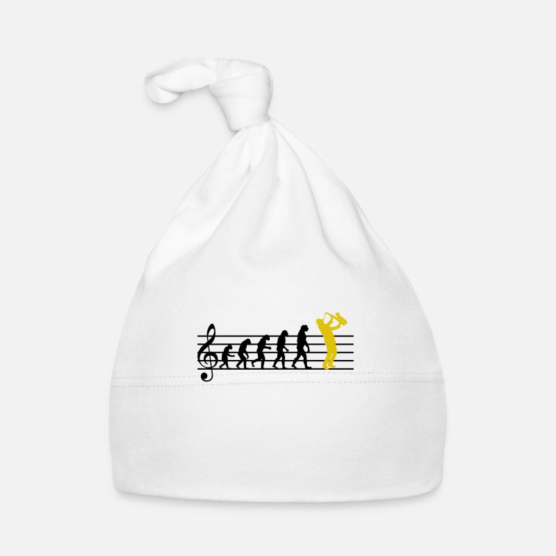 Saxophone Jazz Evolution Saxophone Classique Musicien Bonnet bio Bébé