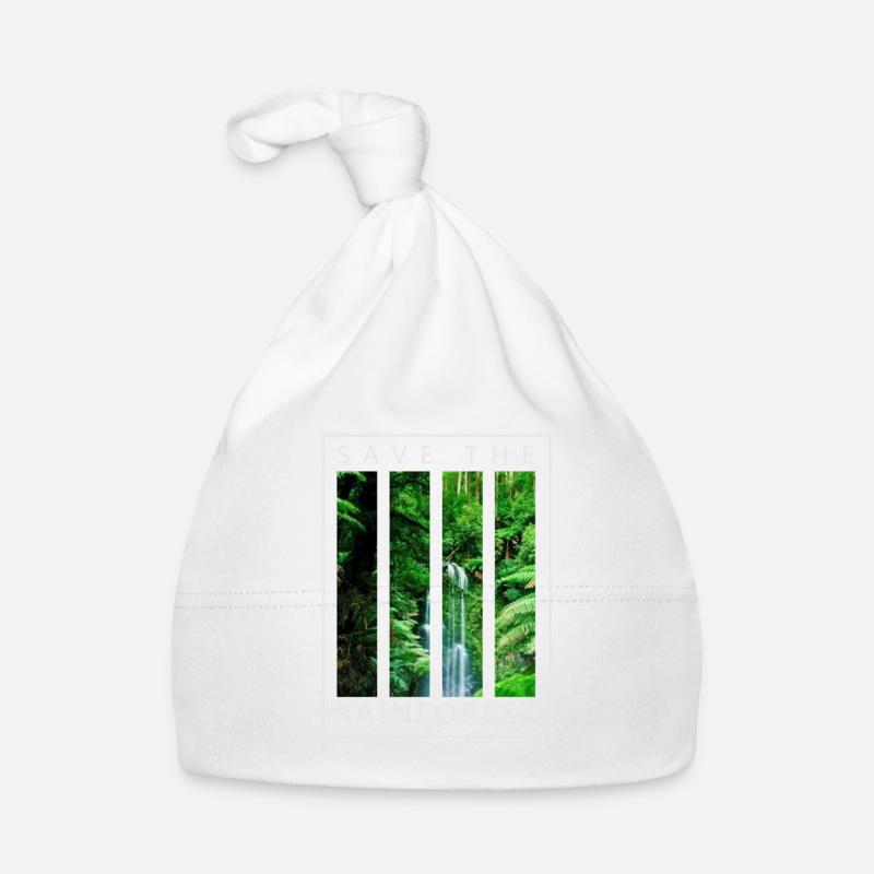 Save the rainforest Organic Baby Cap