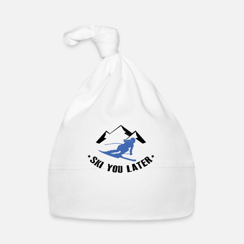 Ski You Later Baby Bio-Mütze