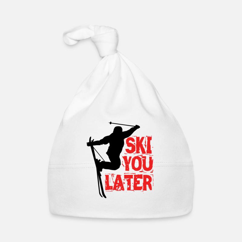 Ski You Later Baby Bio-Mütze