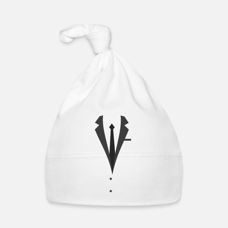 Wedding Suit Organic Baby Cap