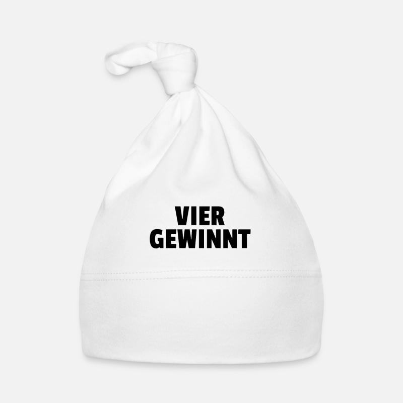Vier Gewinnt Baby Bio-Mütze