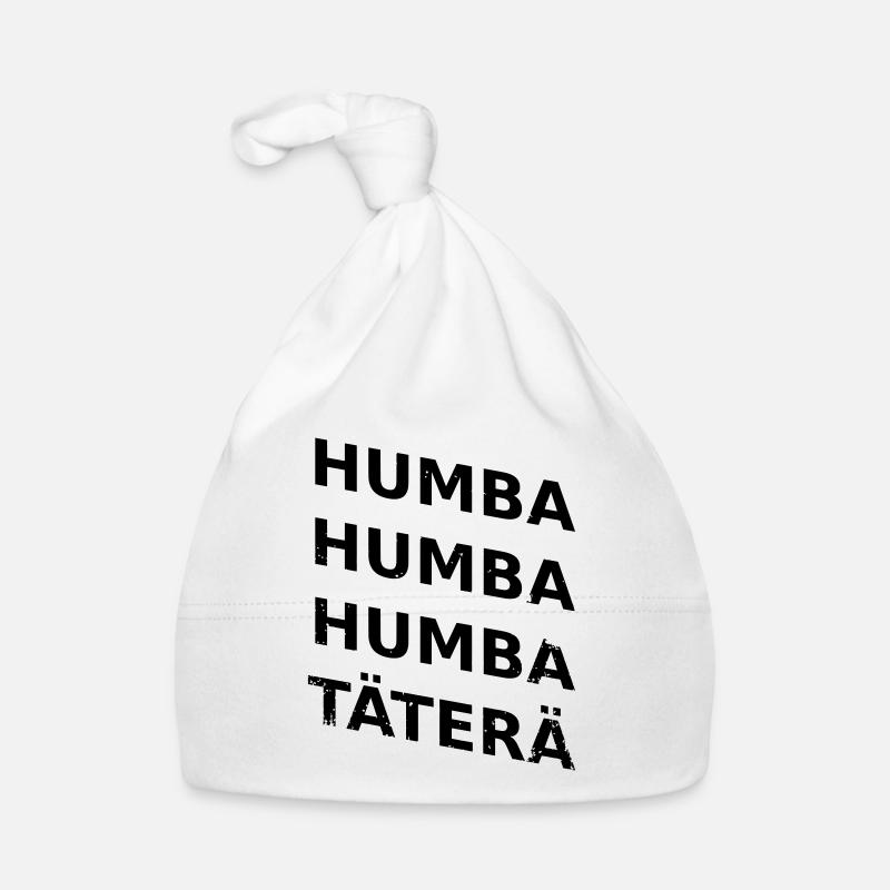 humba humba täterä vector Organic Baby Cap