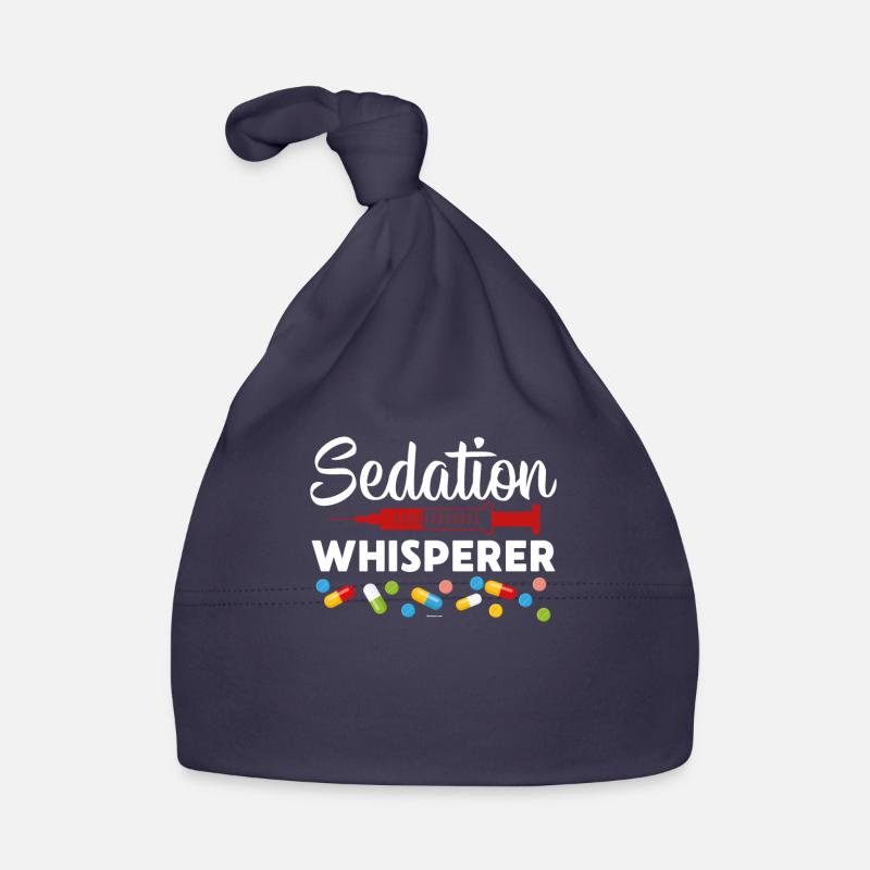 Sedation Whisperer Organic Baby Cap