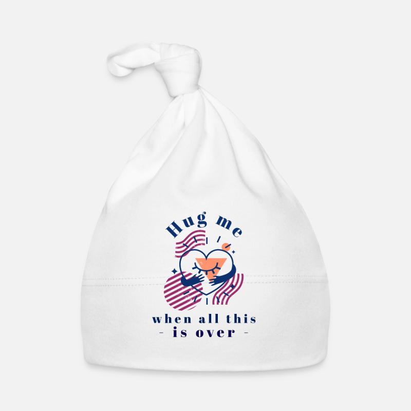 Umarme mich, wenn alles vorbei ist Baby Bio-Mütze