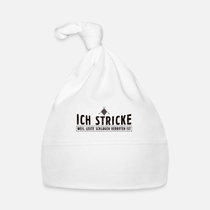 Stricken Baby Bio-Mütze