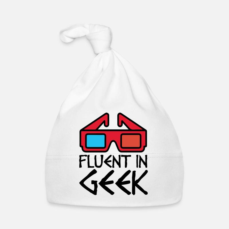 Geek informatique nerd Bonnet bio Bébé
