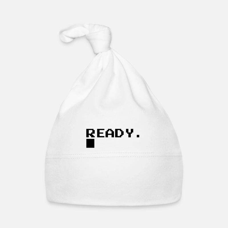 Retro gamer video c64 design gift idea Organic Baby Cap