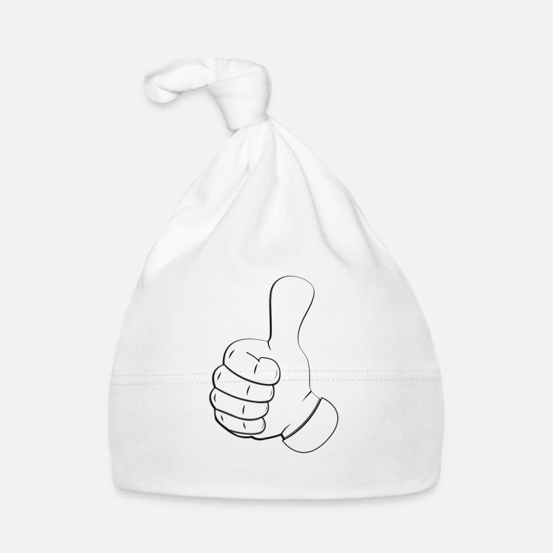 Daumen hoch Baby Bio-Mütze