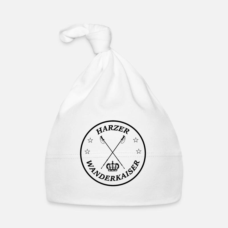 Couronne de cadeau de sceau de timbre Harzer Wanderkaiser Bonnet bio Bébé