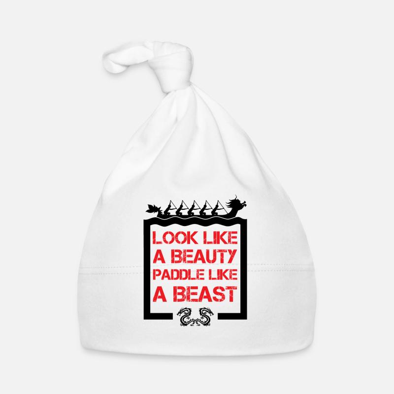 Paddle like a beast - paddle boat paddlers Organic Baby Cap