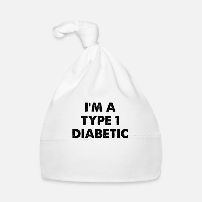 Je suis diabétique de type 1 Bonnet bio Bébé