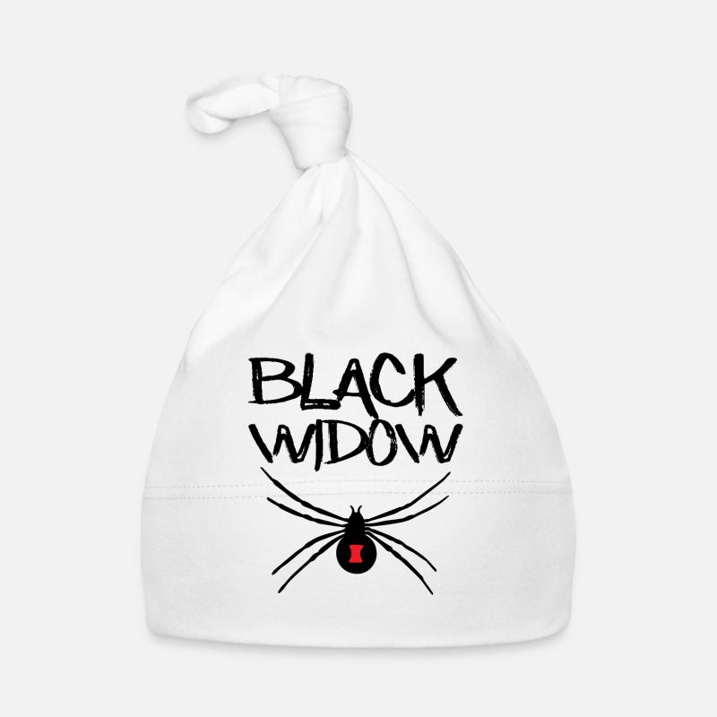 Black Widow Black Widow Araignée Bonnet bio Bébé