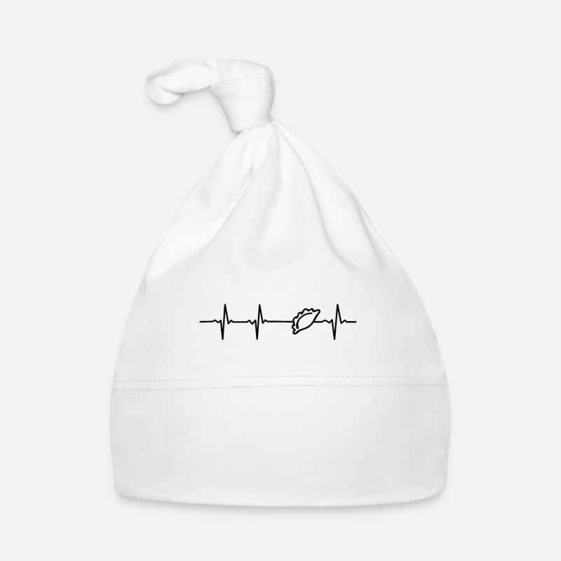 Pierogi Herzschlag Piroshky Golabki Geschenk Baby Bio-Mütze