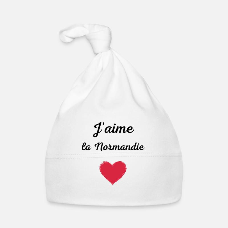 J'aime La Normandie Bonnet bio Bébé