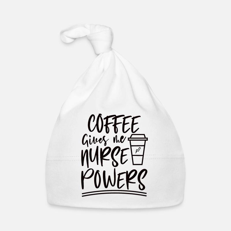 Café me donne infirmière Super force Bonnet bio Bébé