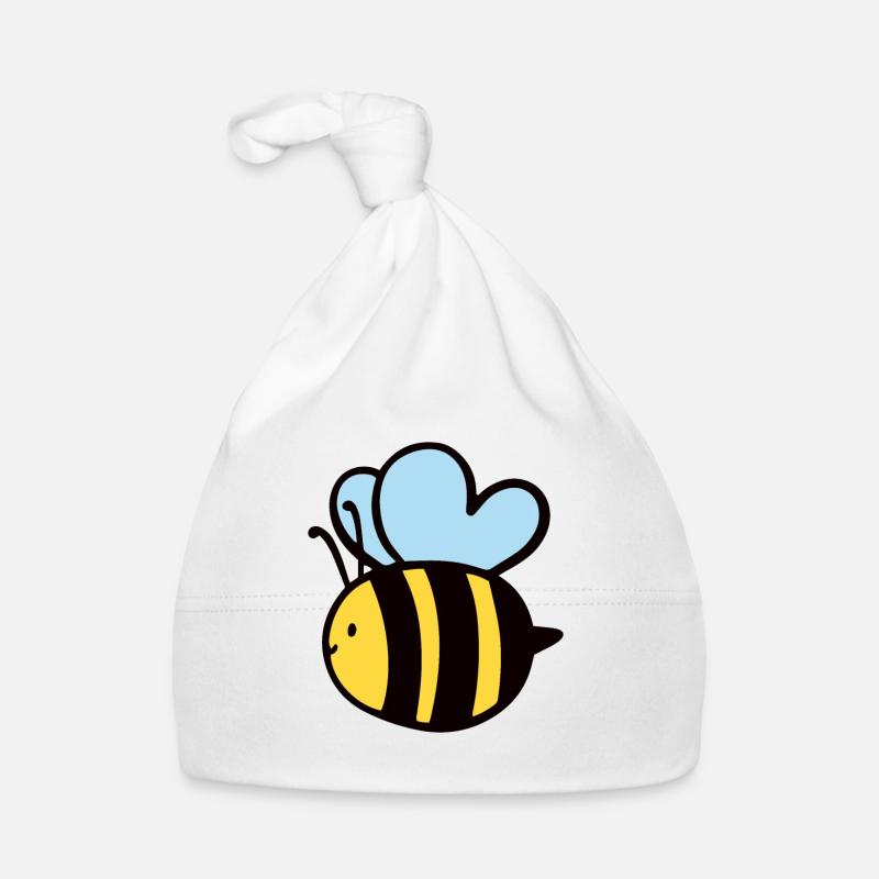 bee Organic Baby Cap