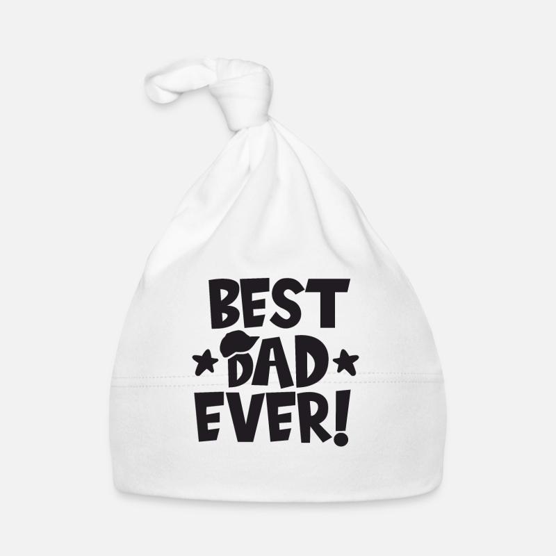 Bester Vater Überhaupt Dad Vatertagsgeschenk Papa Baby Bio-Mütze