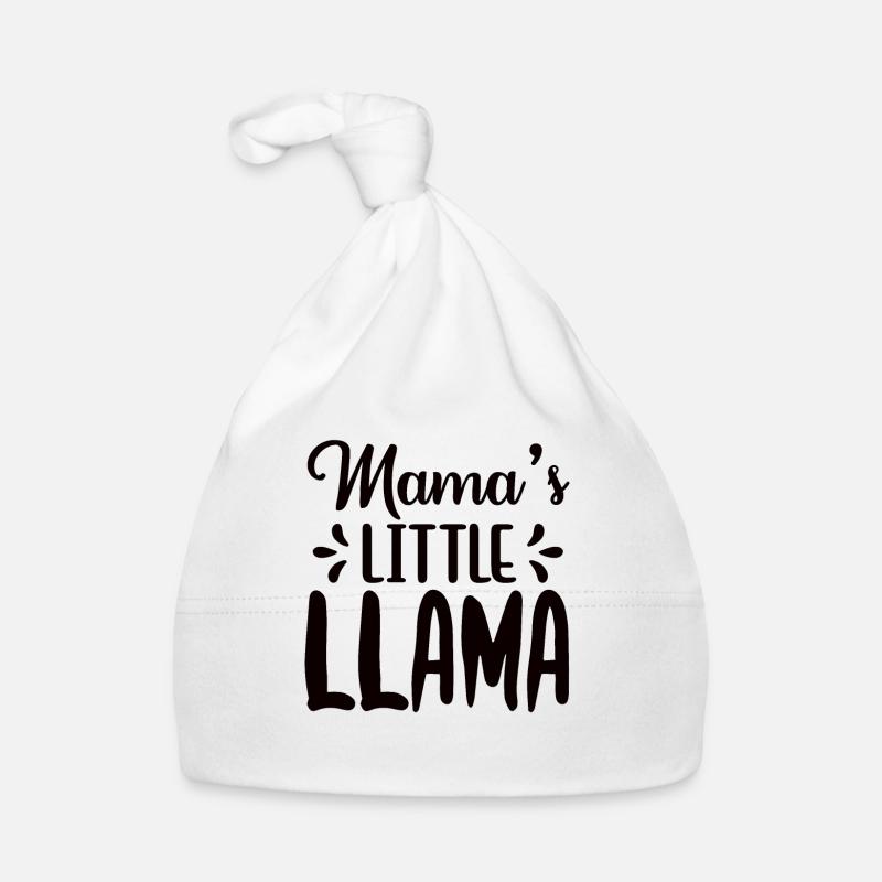 Mamans petit lama fête des mères bébé bébé maman Bonnet bio Bébé