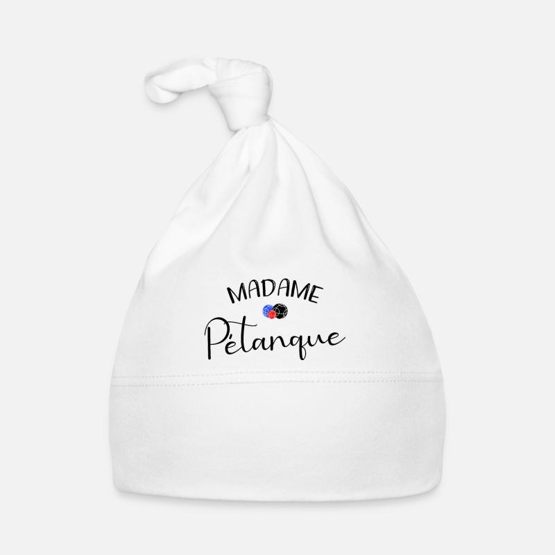 Madame Pétanque Bonnet bio Bébé