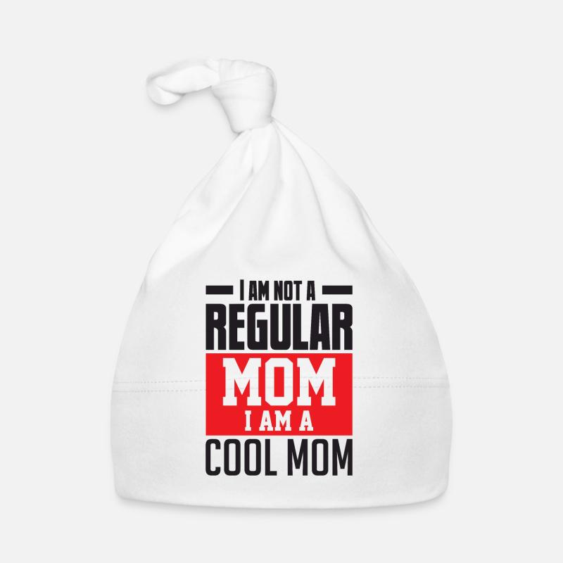 Keine Normale mutter eine coole Mutter Mama Mom Baby Bio-Mütze