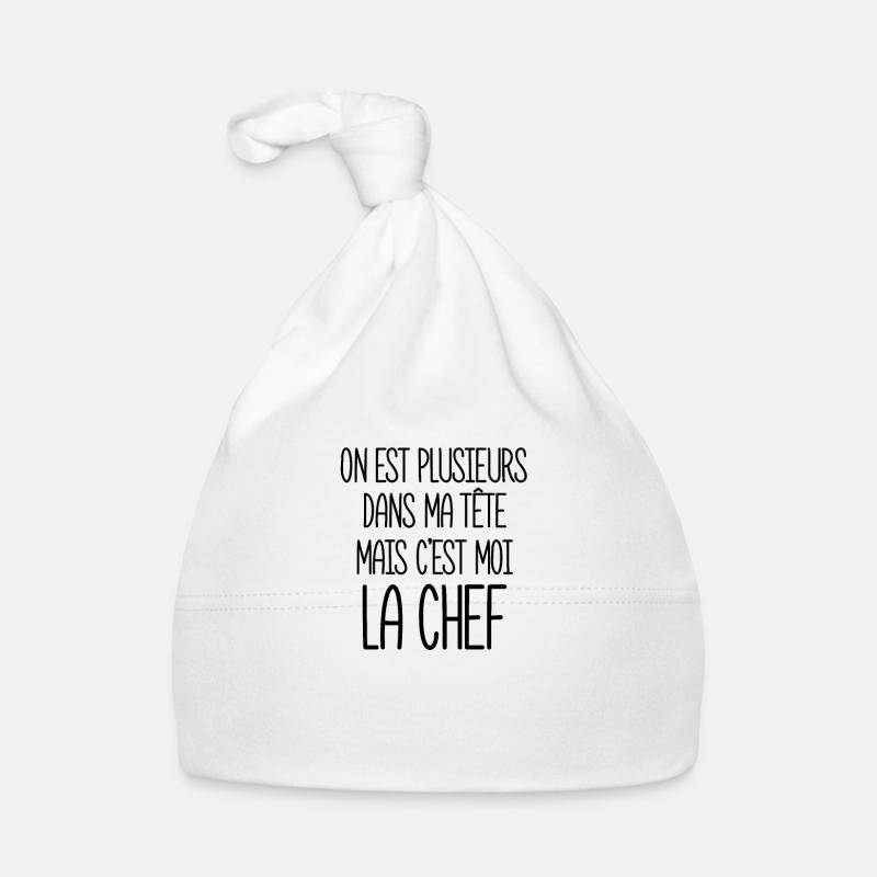 On est plusieurs dans ma tête mais c'est moi la ch Bonnet bio Bébé