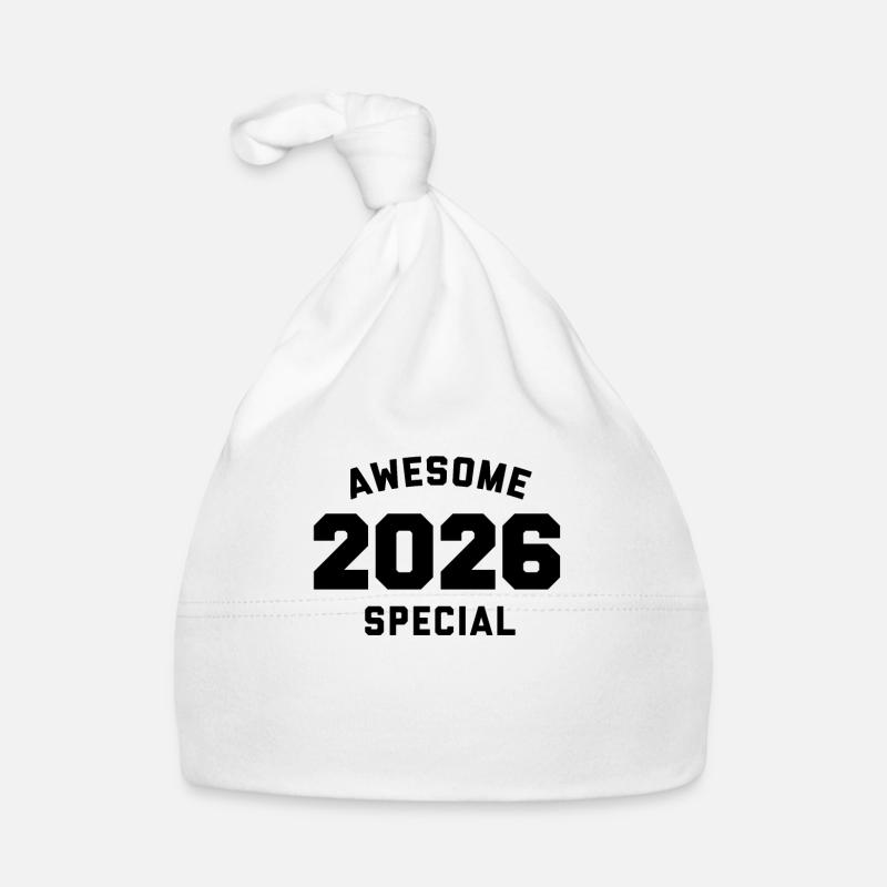 Funny Birthday Awesome Special 2026 Organic Baby Cap